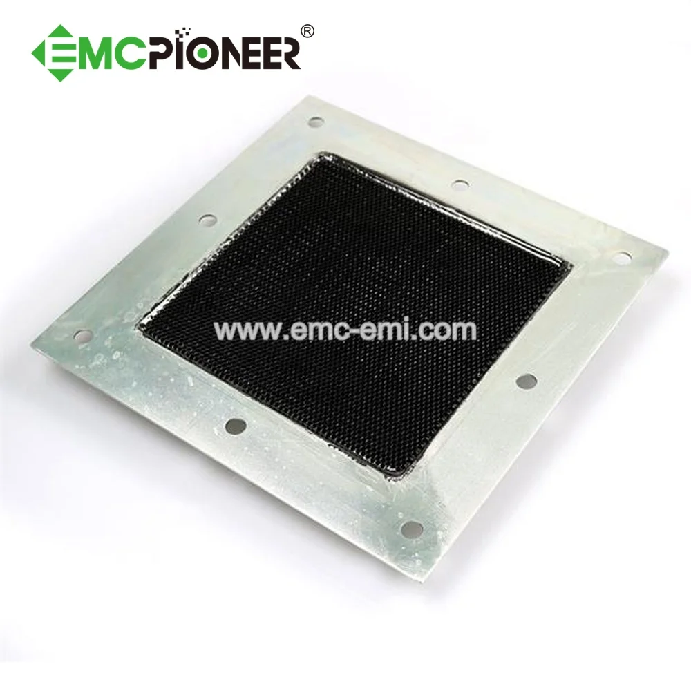 RF honeycomb filter configurations to be adapted to the existing shield structure