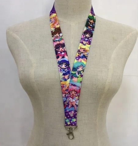 China wholesale promotional animal print lanyard sublimated dye sublimated lanyards