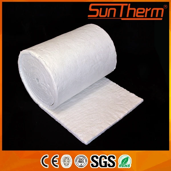Тепловой керамического волокна одеяла применение в печи
