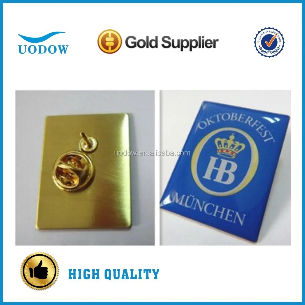 offset printing lapel pins with butterfly clutches