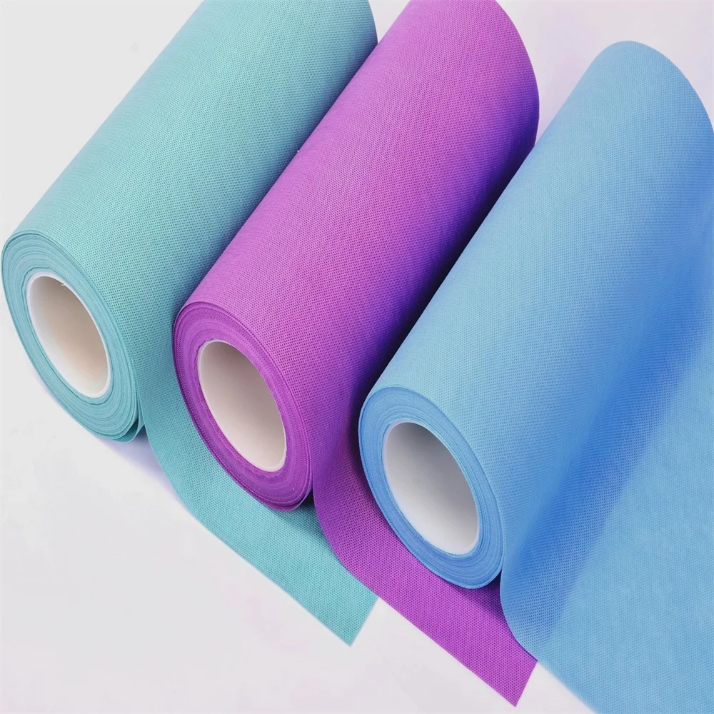 Manufacture level 4 ultrasonic SMS spunlace non woven fabric roll