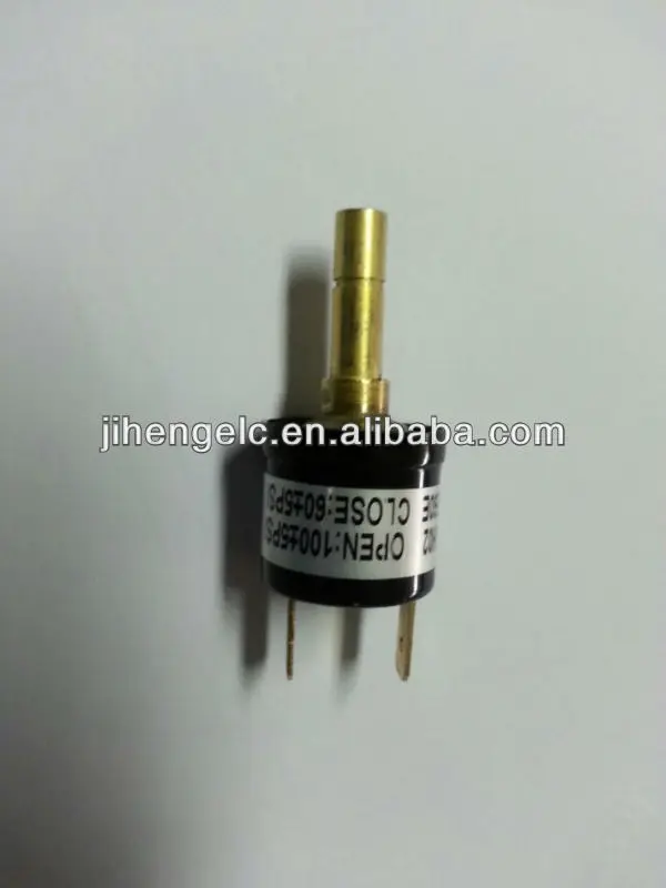 water heater pressure control switches