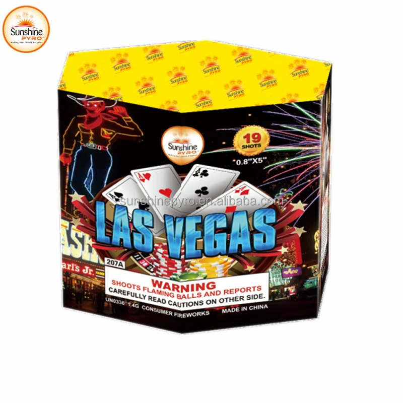 19 Shots Wholesale China Consumer Assorted Cake Fireworks