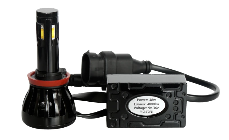 новые качественные светодиодные автофары h11 ближний дальний свет для автолампы 48w 4800lm 9-36v хорошо продавать для россии