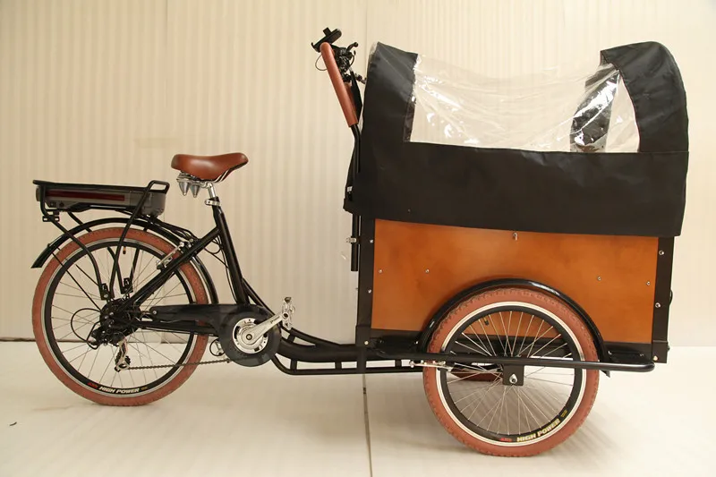 Europe three wheel tricycle cargo bike with heavy loading 200KG