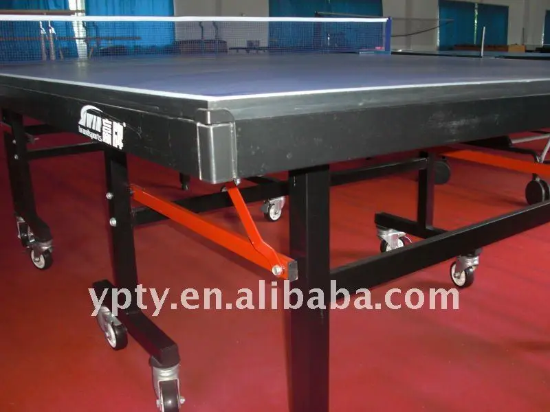 Wholesale factory OEM high quality folding tables sale ITTF buy movable pingpong table indoor tennis table china