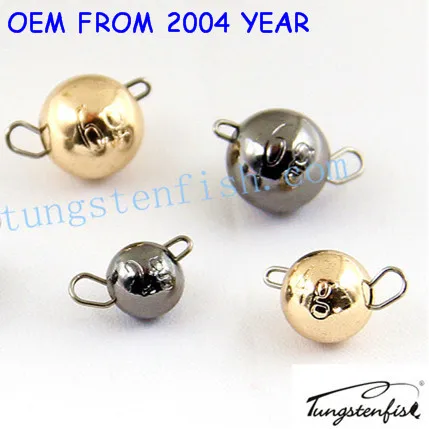 Wolfram fishing weights, wolfram cheburashka weights