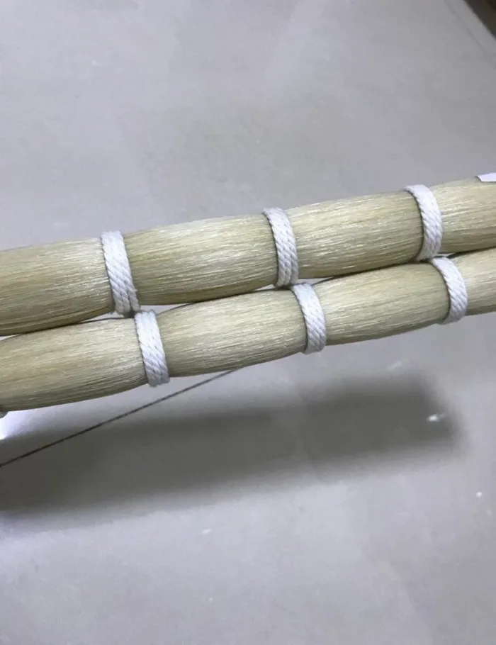 
500 g Mongolian White Horse Tail Hair in bulk Violin Bow hair 80-85cm 