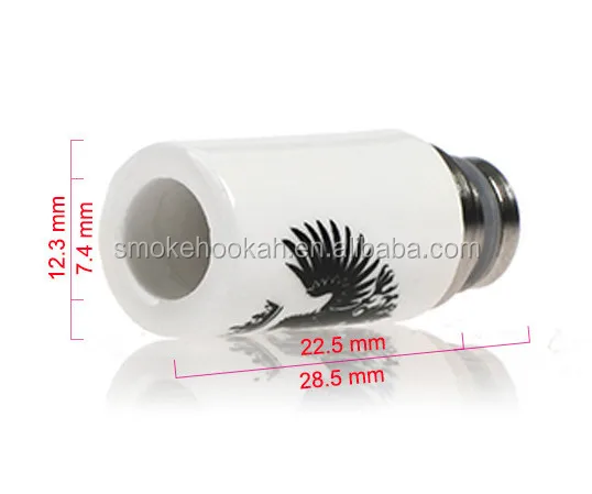 The most popular and fashion Eagle ceramic drip tip/ wide bore drip tip in stock
