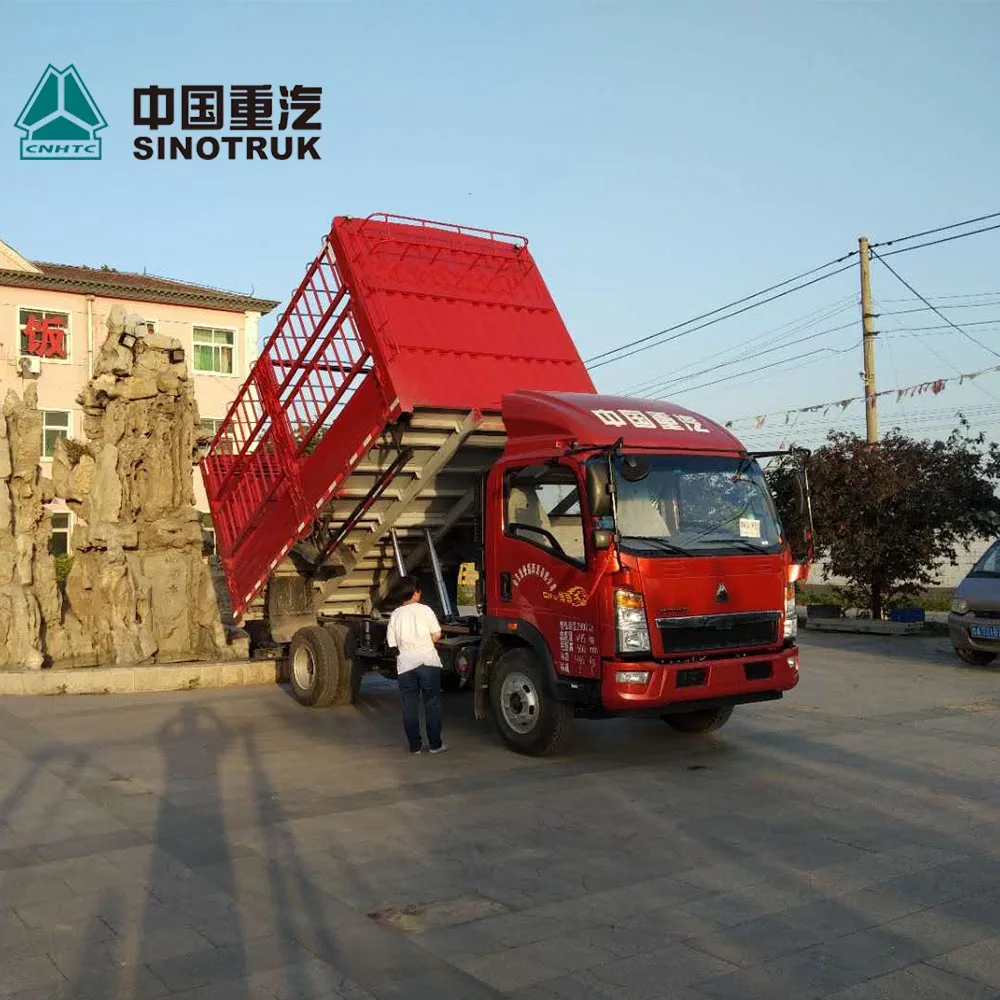 Грузовик-фургон SINOTRUK 6 wheeler 7 9 тонн