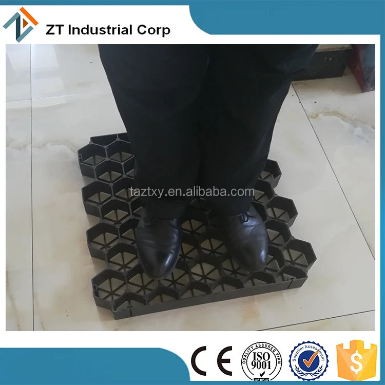 grass lawn grid hdpe plastic driveway pavers