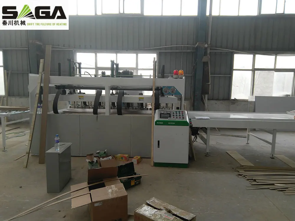 High Frequency Automatic Laminated Wood Machine HF Edge Joining Machine