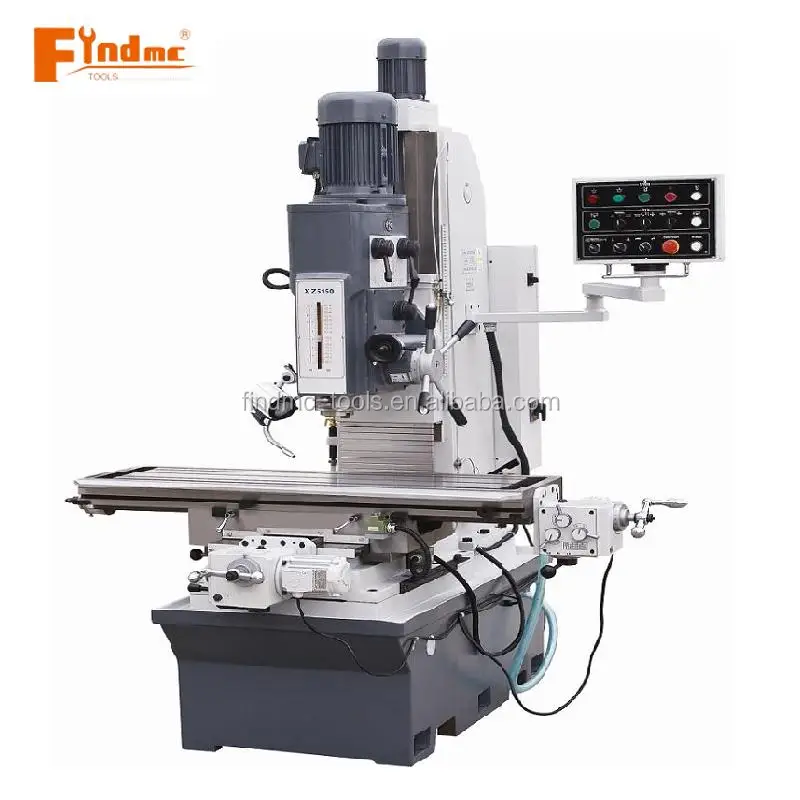 Автоматическая подача шпинделя сверлильный станок фрезерный XZ5150