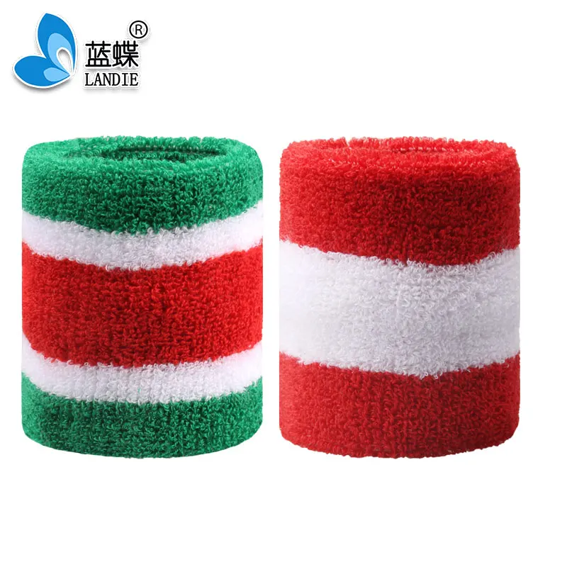 Sports Cotton Sweatband Wrist Band Sweat Band Wristband