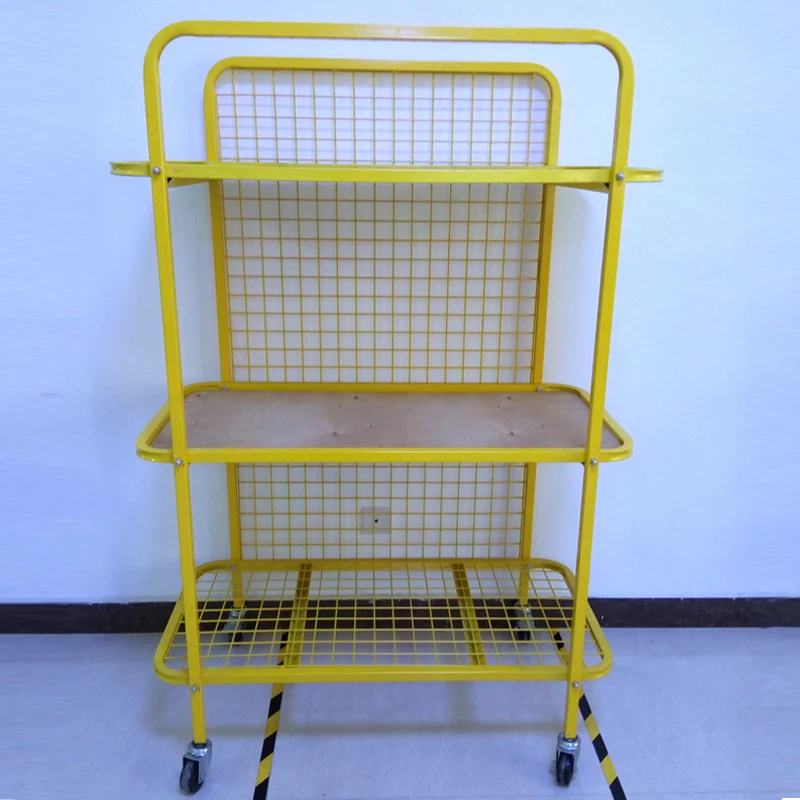 Metal Multifunctional Auto Parts Trolley