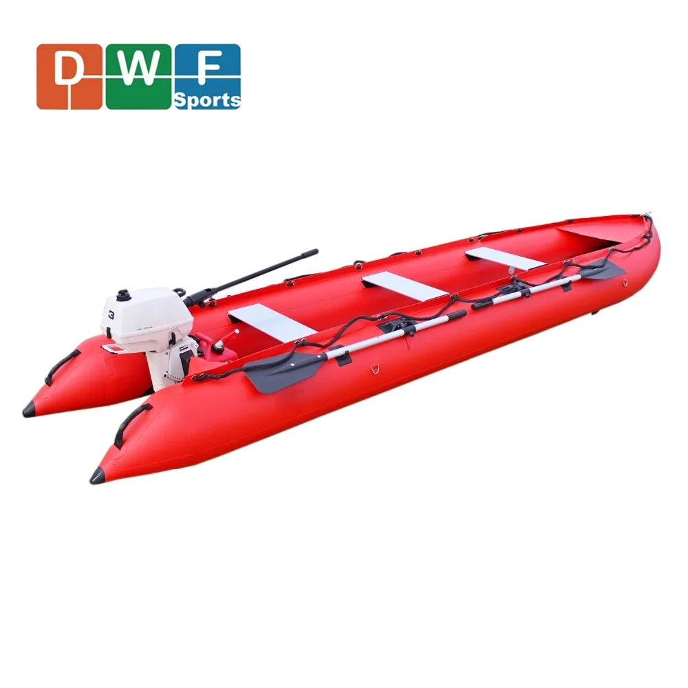 CE certificate professional hypalon material inflatable fishing kayak with cheap price