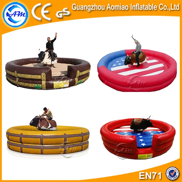 Commercial Mechanical Rodeo Bull Penis Inflatable Mechanical Bull Ride