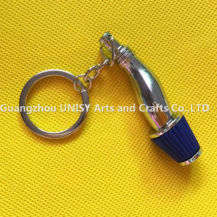 Custom Auto Parts Metal Key Ring Six-speed Manual Transmission Gear Shift mushroom  Keychain