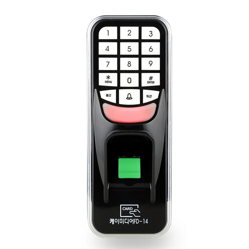 Off-line карт ID и пароль отпечатка пальца читатель контроля доступа
