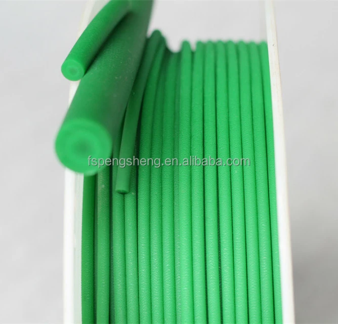 extrusion green TPU polyurethane pu urethane round belt at competitive price