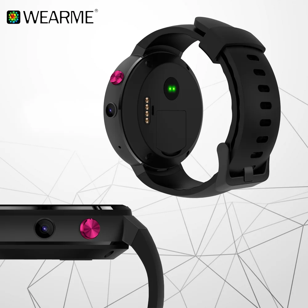 
Factory MTK 6737 Android 7.1 smart watch 2018 wifi video call 4G watch phone Android smart watch 