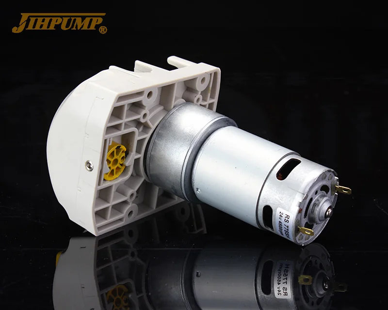 JIHPUMP 2185mL/min Small Mini Micro Easy Load Peristaltic Pump Water Liquid Dosing Transfer Hose Pumps