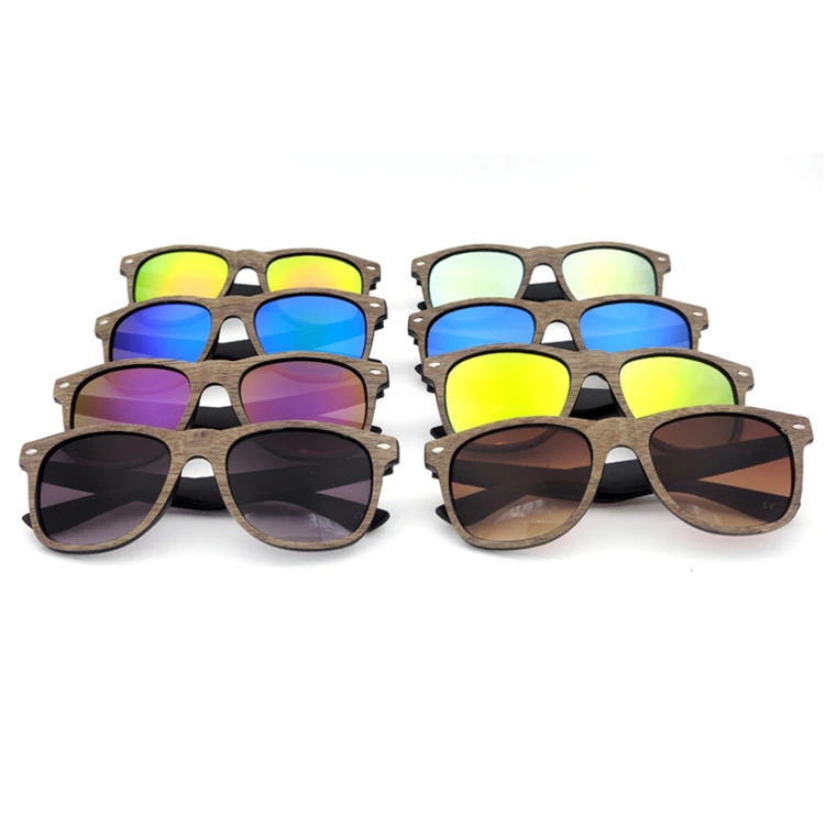 Sales of the new Bamboo wood glasses Real wooden leather sunglasses