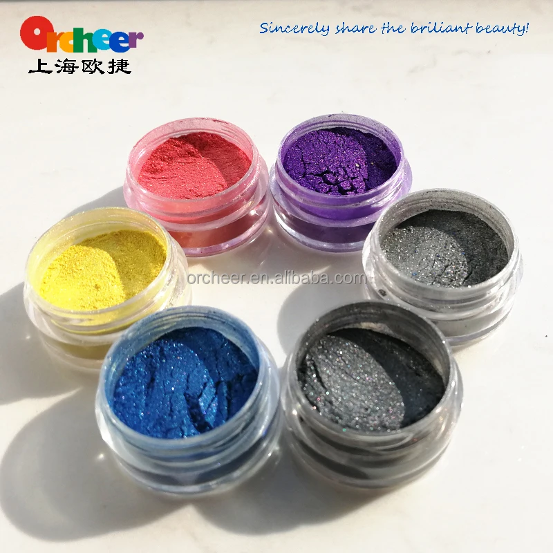 
Orcheer high quality mica pearl pigment / Industrial and cosmetic pigment powder / Chameleon 3D metallic luster effect 