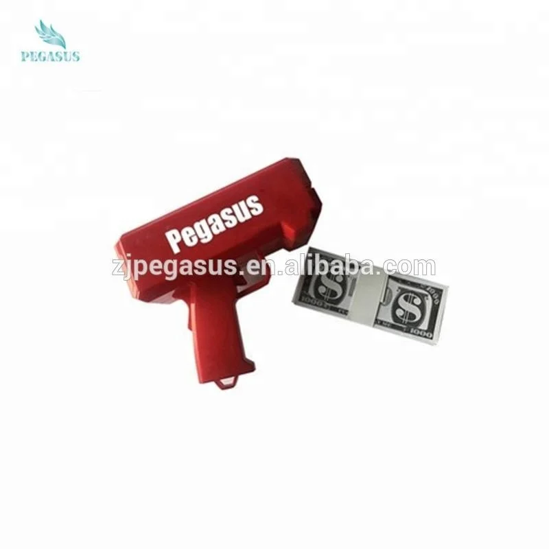 Newest item cash cannon gun paper money spray gun Wedding Festival Party