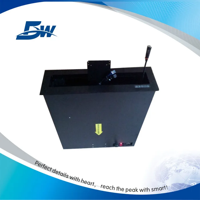 BW-LU19 Desktop Pop Up Motorized LCD Screen For Conference Table/Electric Monitor Lift System