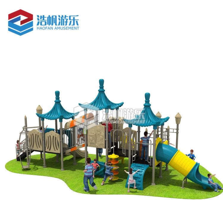 High Quality Outdoor Play Gym Commercial Kids Slide Outdoor Playground For Children