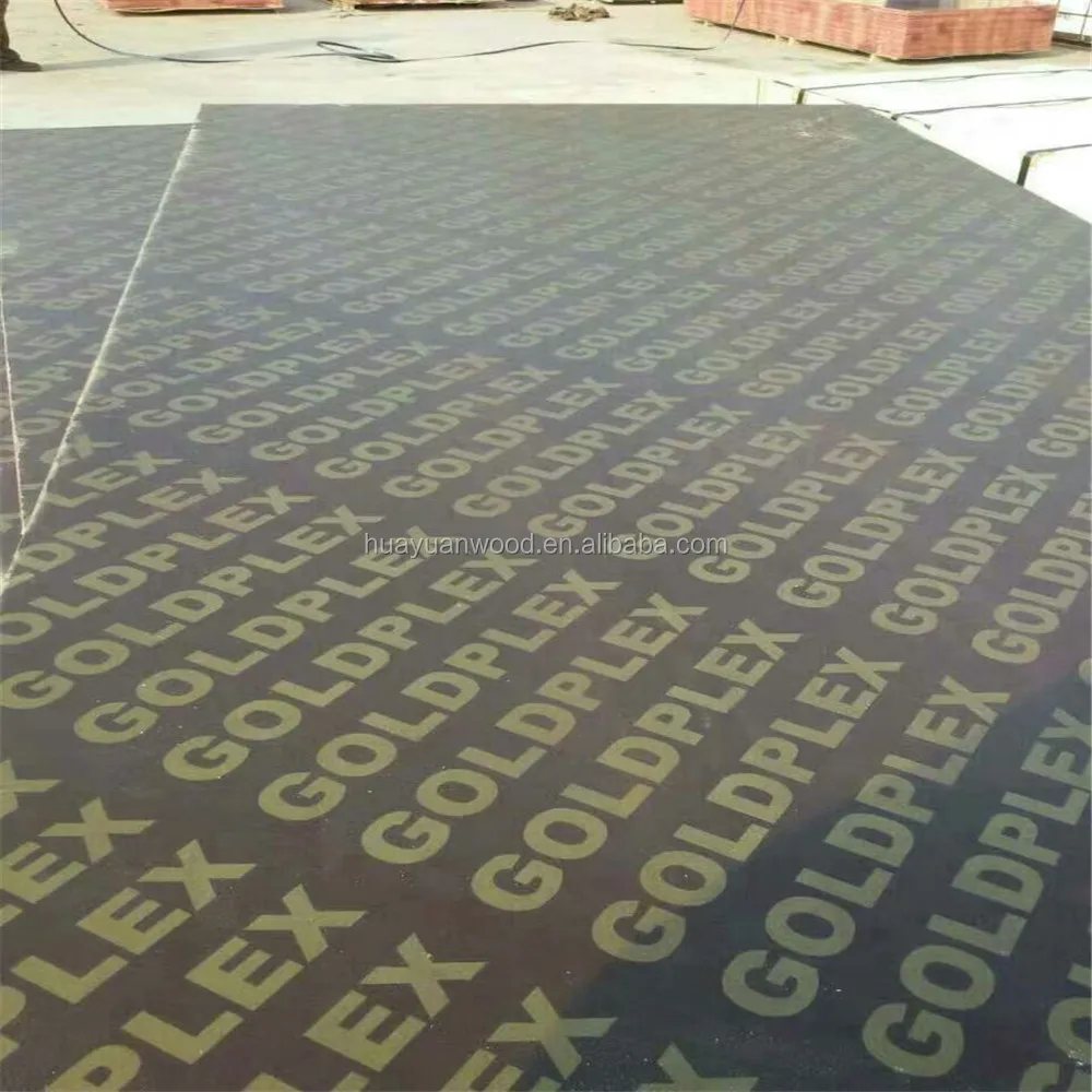 Linyi 16.5mm 17mm 18mm gold plated plywood