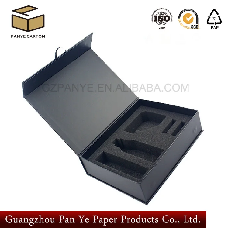 
4C print Lid And Base electronic equipment Gift Box for GPS tracker packaging 
