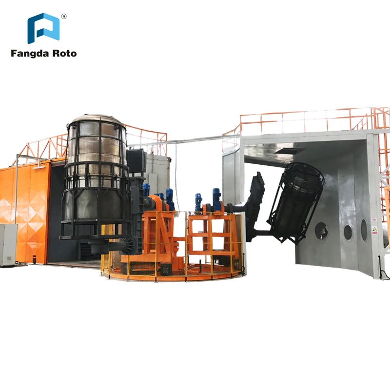Water Tank Roto Moulding Machine Carousel Rotomolding Machine