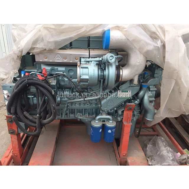Оптовая цена завода 380hp дизельный двигатель грузовика