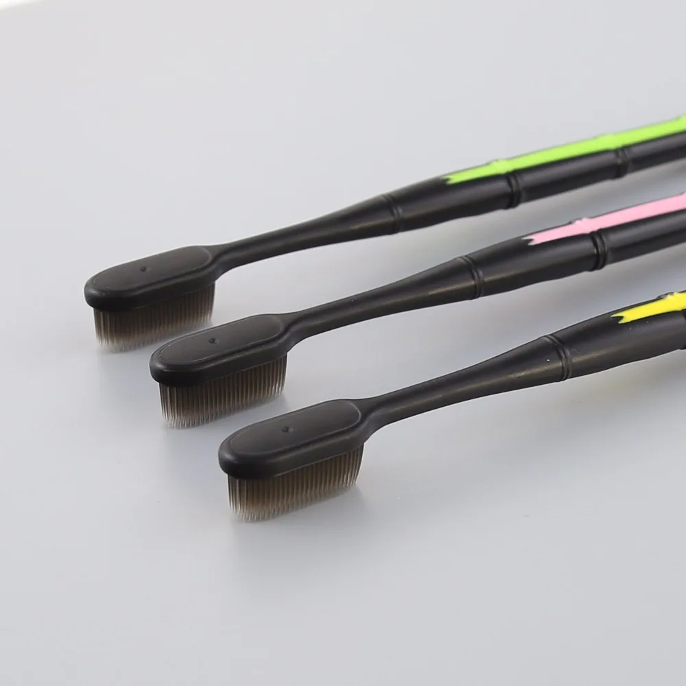 
latest design adult toothbrush with soft nano bristles from yanchen factory 