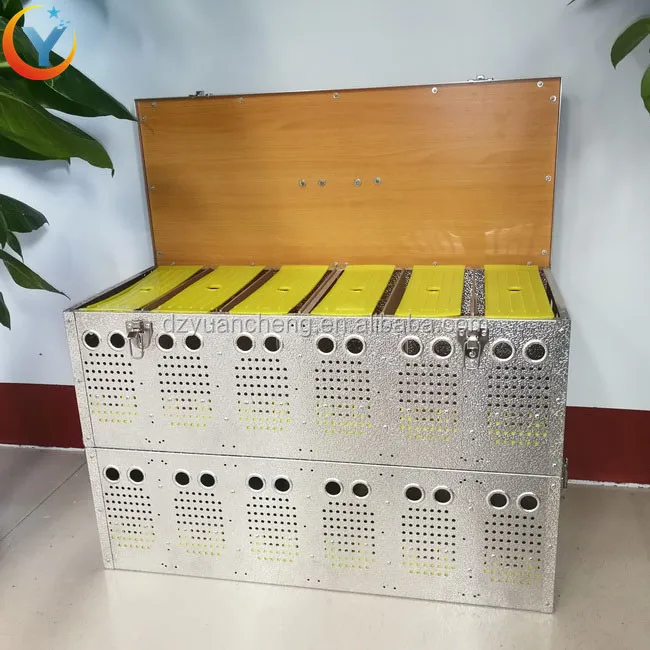 Голубь клетка гонки 12 отверстий птица обучение Летающая транспортная для