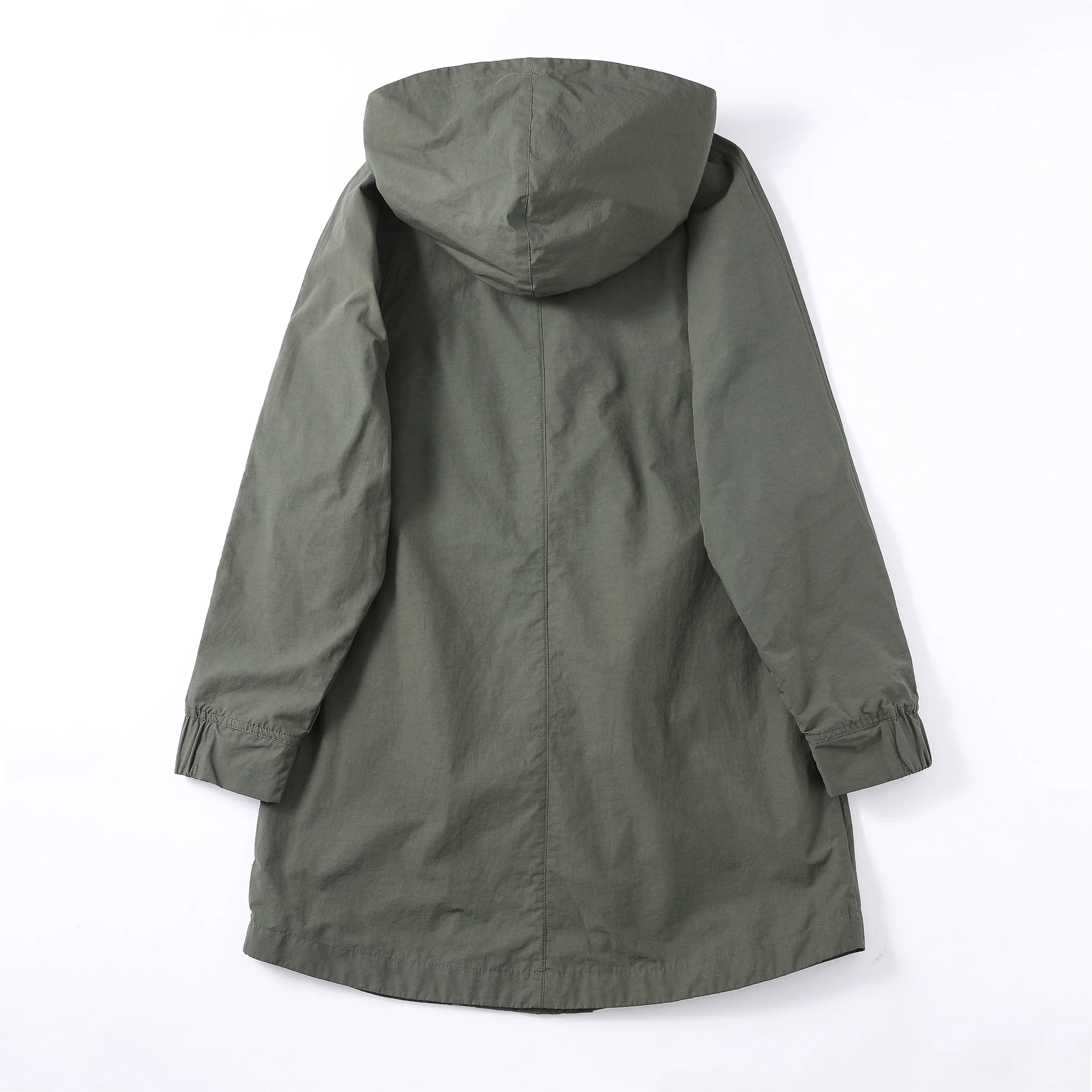 
BSCI Factory Men Polyester/Cotton Hoody Casual Custom Parka Jacket 