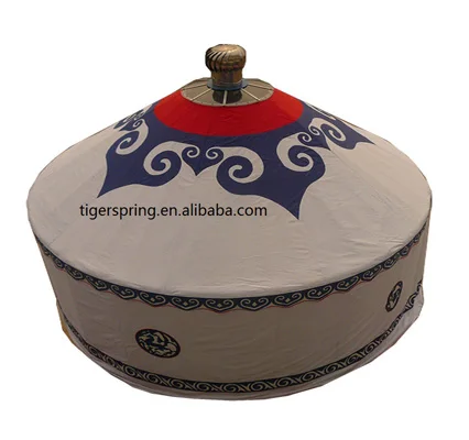 Mongolian wooden frame yurt tent, Factory of 10 person camping tent with high quality