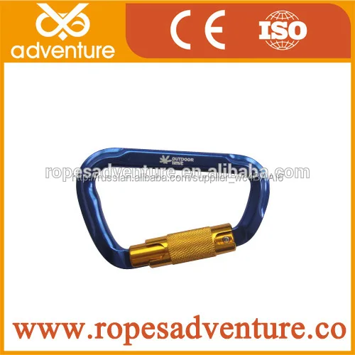веревки приключения курс odl-104 дешевые karabiner, стальной карабин, падения karabiner, безопасности карабин