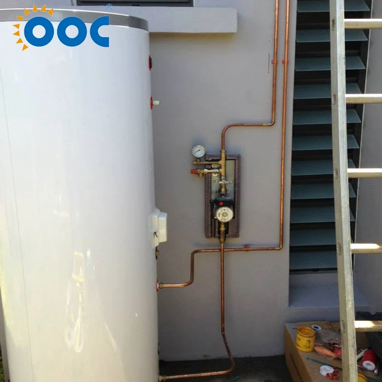 heat pipe SUS304 Stainless steel High pressurized Solar water heater with 1000 liters tank