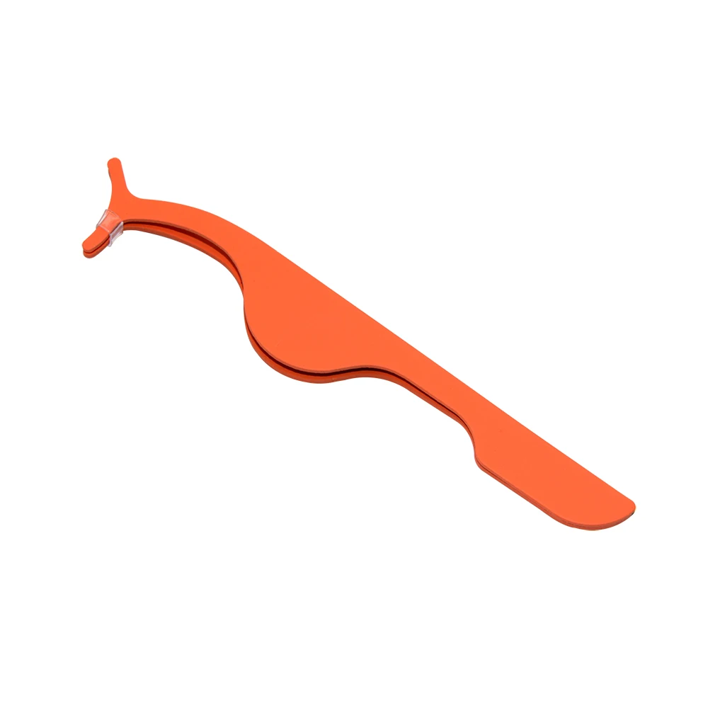 
False Eyelashes Applicator Tool Portable Eyelash Extension Tweezers Stainless Steel Remover Clip 