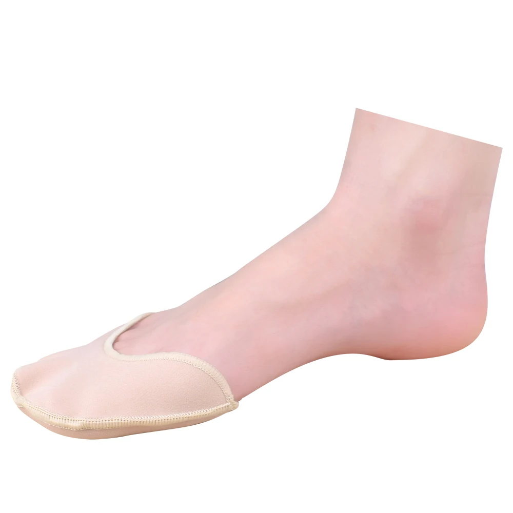 
Ballet Tiptoe Shoe Fabric Covered Gel Toe Caps Toe Protector 