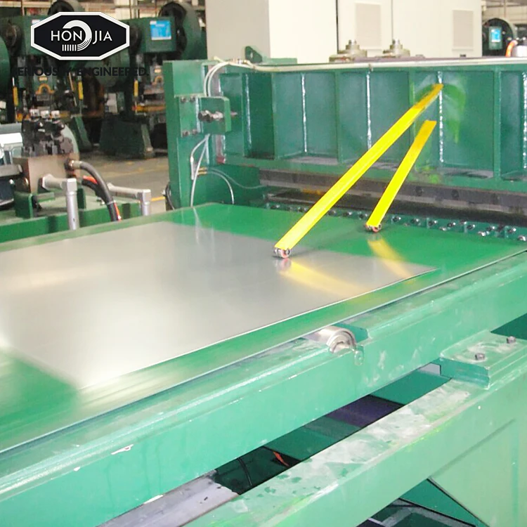 HONJIA 2 in 1 Cutting Machine Sheet Metal HR CR Coil Steel Cut to Length Line Machines