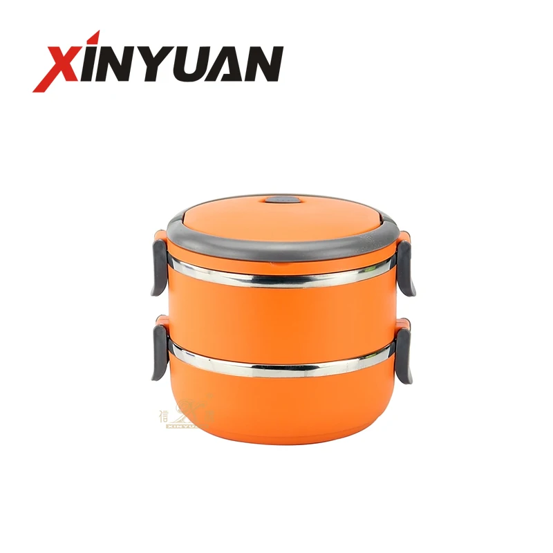 High quality food grade lunch box  stainless steel lunch box with 3 compartment bento lunch box