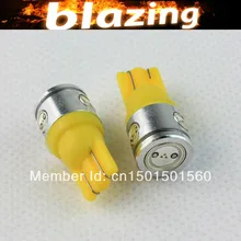 2x Amber Yellow 2.5W W5W T10 168 194 8 SMD LED Interior MAP Dome Reading NUMBER LICENSE PLATE TAG LIGHTS
