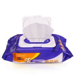 Wholesale private label  alcohol free wet wipe natural safety baby cleaning  wet wipe