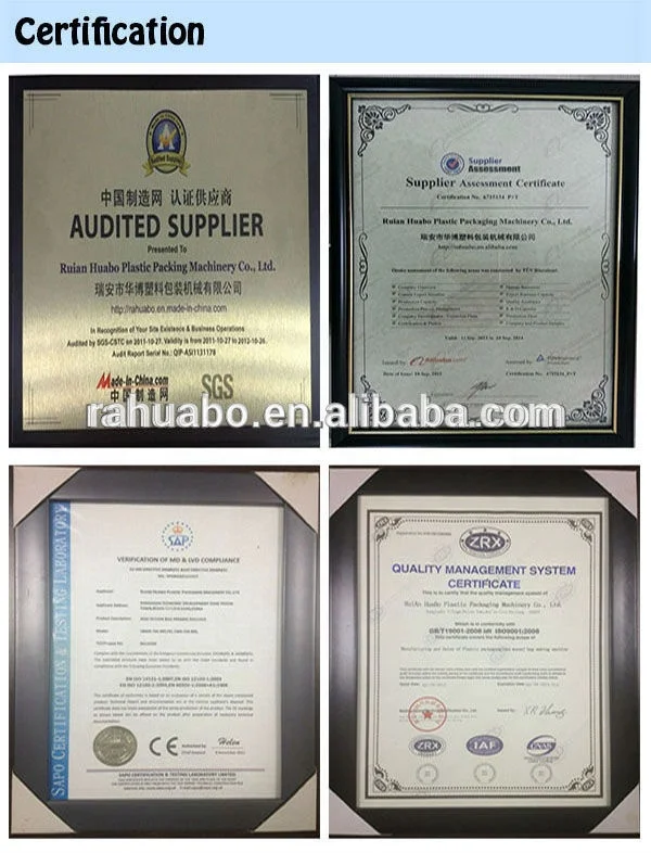 New Condition non woven box bag T-shirt Bag making machine price hot sale in India Bangladesh