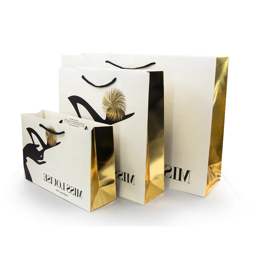 
Cheap Elegant Print Paper Bag With Your Own Logo 