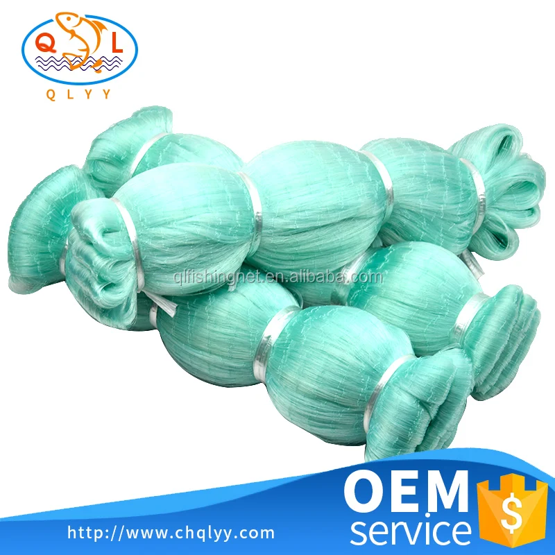 China manufacturers wholesale double knot nylon monofilament fishing net on sale